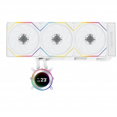 Lian Li GA II Hydroshift II LCD-C 360TL Процессор All-in-one liquid cooler 12 cm Белый 1 шт