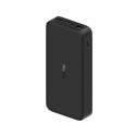 Xiaomi 0190997000210 ārējais akumulators Litija polimērs (LiPo) 20000 mAh Melns Xiaomi 0190997000210 ārējais akumulators Litija polimērs (LiPo) 20000 mAh Melns