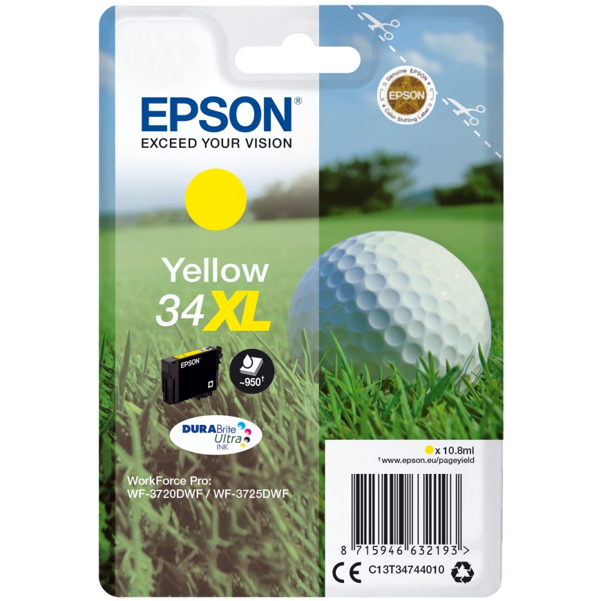 Epson Golf ball C13T34744010 tintes kārtridžs