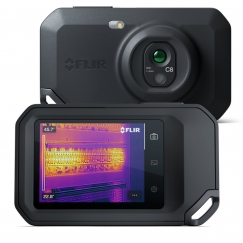 FLIR One C8 lämpökuvantamiskamera Musta 320 x 240 pikseliä Sisäänrakennettu näyttö LCD