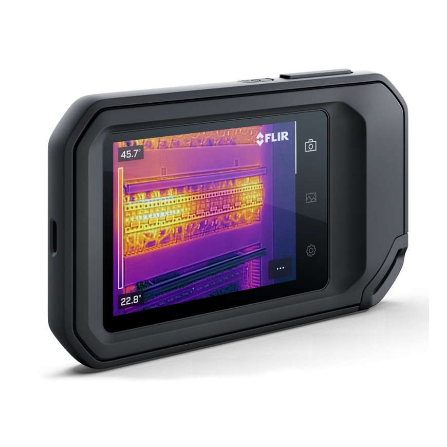 FLIR One C8 lämpökuvantamiskamera Musta 320 x 240 pikseliä Sisäänrakennettu näyttö LCD – 3