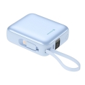 Swissten SPACE Power Bank Переносная зарядная батарея USB-C / Lightning / 10000 mAh Голубой Swissten SPACE Power Bank Переносная зарядная батарея USB-C / Lightning / 10000 mAh Голубой