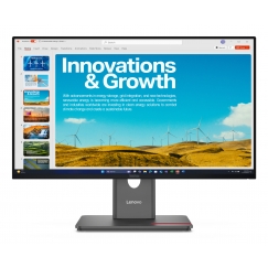 Lenovo ThinkVision P24QD-40 монитор для ПК 60,5 cm (23.8") 2560 x 1440 пикселей Quad HD ЖК Черный