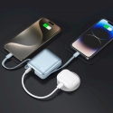 Swissten SPACE Power Bank Переносная зарядная батарея USB-C / Lightning / 10000 mAh Голубой Swissten SPACE Power Bank Переносная зарядная батарея USB-C / Lightning / 10000 mAh Голубой