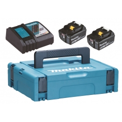 Makita 198116-4 elektroinstrumenta akumulators un lādētājs Akumulatoru un lādētāju komplekts