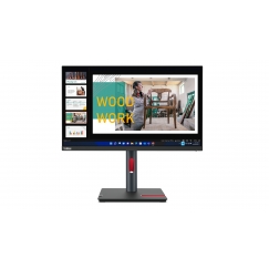 Lenovo ThinkVision P24q-30 монитор для ПК 60,5 cm (23.8") 2560 x 1440 пикселей Quad HD LED Черный