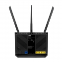 ASUS 4G-AX56 bezvadu rūteris Tīkls Gigabit Ethernet Divkāršā frekvenču josla (2.4 GHz / 5 GHz) Melns