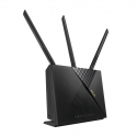 ASUS 4G-AX56 bezvadu rūteris Tīkls Gigabit Ethernet Divkāršā frekvenču josla (2.4 GHz / 5 GHz) Melns