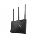 ASUS 4G-AX56 беспроводной маршрутизатор Гигабитный Ethernet Двухдиапазонный (2,4Ггц/5Ггц) Черный