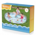 Bestway Triple Ring Deep Dive Inflatable Kiddie Pool 1.83 m x 33 cm Bestway Triple Ring Deep Dive Inflatable Kiddie Pool 1.83 m x 33 cm