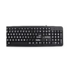 Esperanza EK129 klaviatuur HTPC USB QWERTY Briti inglise keel Must
