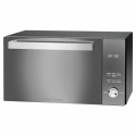 ProfiCook PC-MWG 1204 Mirror, Stainless steel Grill microwave Countertop 23 L 800 W