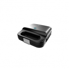 Cecotec 04309 sandwich maker 1000 W Black, Satin steel