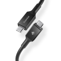 Spigen ACA09460 USB kabelis USB 3.2 Gen 1 (3.1 Gen 1) 2 m USB C Juoda