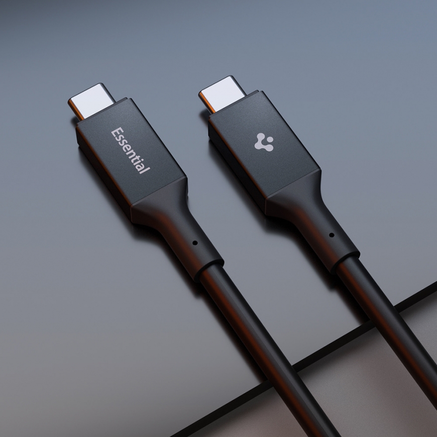 Spigen ACA09460 USB kabelis USB 3.2 Gen 1 (3.1 Gen 1) 2 m USB C Juoda – 5