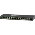 NETGEAR 16-Port High-Power PoE+ Gigabit Ethernet Plus Switch (231W) with 1 SFP port (GS316EPP)