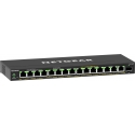 NETGEAR 16-Port High-Power PoE+ Gigabit Ethernet Plus Switch (231W) with 1 SFP port (GS316EPP)