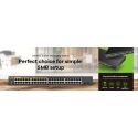 Zyxel GS1900-48HP Managed L2 Gigabit Ethernet (10/100/1000) Power over Ethernet (PoE) Black