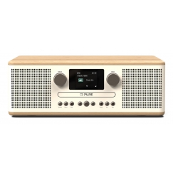 Pure Classic C-D6 Portable Digital Oak, White