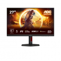 AOC G4 U27G4R monitori 68,6 cm (27") 3840 x 2160 pikseļi 4K Ultra HD LED Melns, Sarkans
