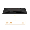 AOC G4 Q27G42XE monitori 68,6 cm (27") 2560 x 1440 pikseļi Quad HD Melns, Sarkans