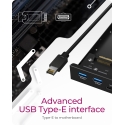 ICY BOX IB-HUB1419-i3 8,89 cm (3.5") Черный ICY BOX IB-HUB1419-i3 8,89 cm (3.5") Черный