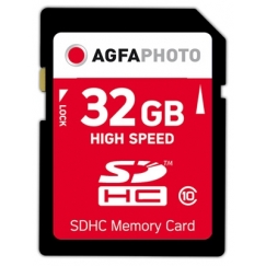 AgfaPhoto 32GB SDHC Luokka 10