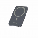 Swissten FUSION Power Bank Универсальный Внешний Аккумулятор MagSafe / Apple Watch / 5000 мАч Серебристый Swissten FUSION Power Bank Универсальный Внешний Аккумулятор MagSafe / Apple Watch / 5000 мАч Серебристый
