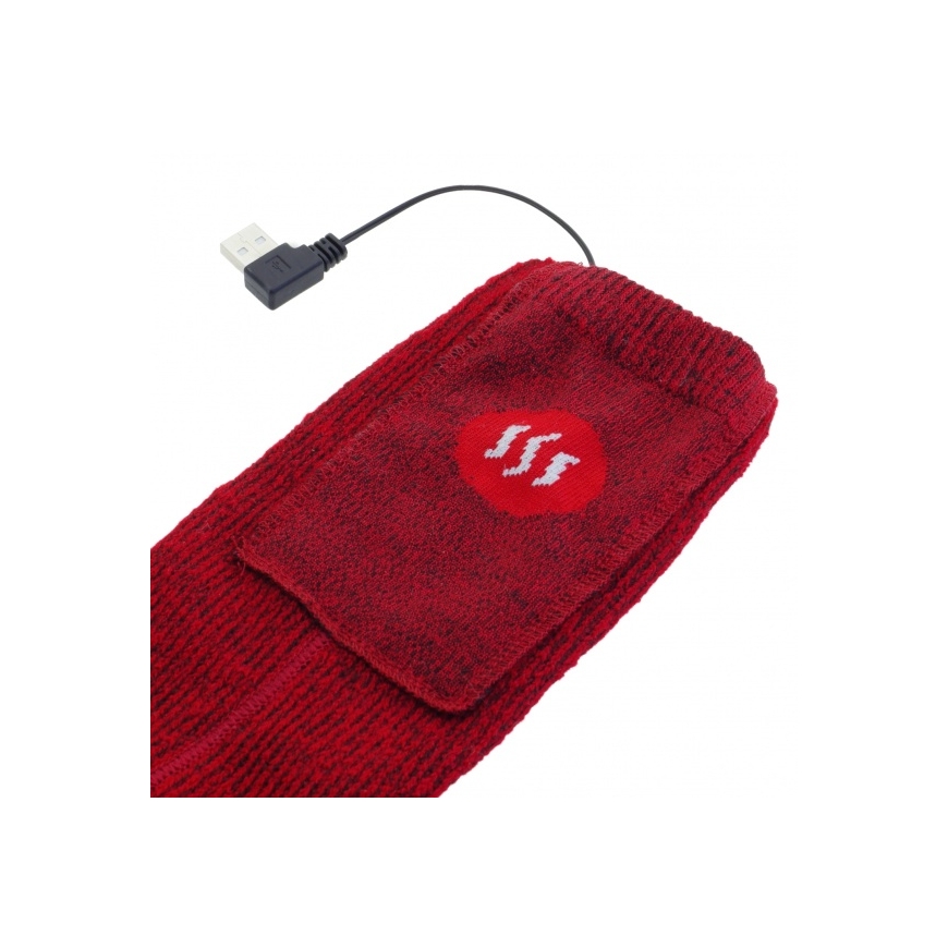 Glovii GQ3M sukat Unisex Urheilusukat Punainen 1 pari(a) – 4