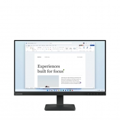 Lenovo L24-4e monitori 60,5 cm (23.8") 1920 x 1080 pikseļi Full HD LCD Melns