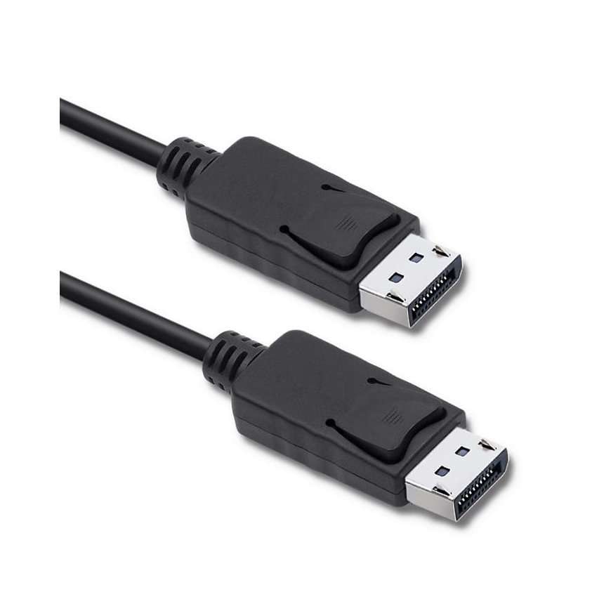 Qoltec 50372 DisplayPort-kaapeli 1,5 m Musta