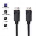Qoltec 50372 „DisplayPort“ kabelis 1,5 m Juoda Qoltec 50372 „DisplayPort“ kabelis 1,5 m Juoda