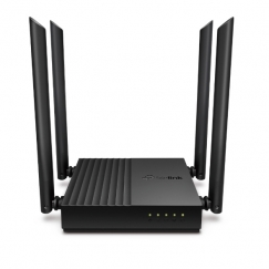 TP-Link Archer C64 juhtmevaba ruuter Gigabit Ethernet Kaks sagedusala (2,4 GHz / 5 GHz) Must