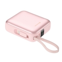 Swissten SPACE Power Bank Universal External Battery USB-C / Lightning / 10000 mAh Pink Swissten SPACE Power Bank Universal External Battery USB-C / Lightning / 10000 mAh Pink