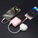 Swissten SPACE Power Bank Universāla Ārējas Uzlādes Baterija USB-C / Lightning / 10000 mAh Rozā Swissten SPACE Power Bank Universāla Ārējas Uzlādes Baterija USB-C / Lightning / 10000 mAh Rozā