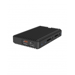 ICY BOX IB-CR602M-C31 Корпус твердотельного диска Черный M.2