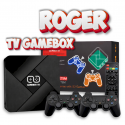 RoGer TV GameBox G5 Retro spēļu konsole 2 kontrolieri / 64GB / 4K / 10 emulatori / 30000+ spēles RoGer TV GameBox G5 Retro spēļu konsole 2 kontrolieri / 64GB / 4K / 10 emulatori / 30000+ spēles