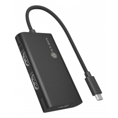 ICY BOX IB-AD1030-C USB 3.2 Gen 2 (3.1 Gen 2) Type-C 10000 Mbit/ai Juoda