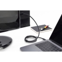 Digitus AK-300330-050-S видео кабель адаптер 5 m USB Type-C DisplayPort Черный