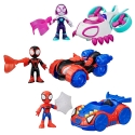 SPIDER-MAN SPIDEY AND HIS AMAZING FRIENDS Transporto priemonė, 7,6 cm SPIDER-MAN SPIDEY AND HIS AMAZING FRIENDS Transporto priemonė, 7,6 cm