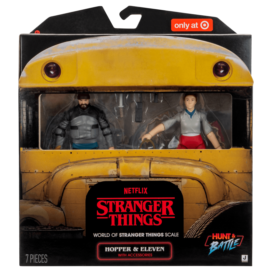 STRANGER THINGS фигурки с аксессуарами, 9 см, 2 шт