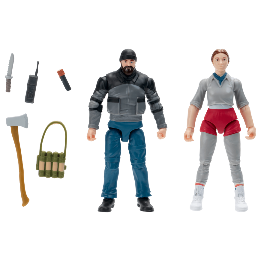 STRANGER THINGS Kujud aksessuaaridega, 9 cm, 2 tk – 2