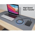 Equip 128441 USB кабель USB4 Gen 4x2 1,2 m USB C Черный