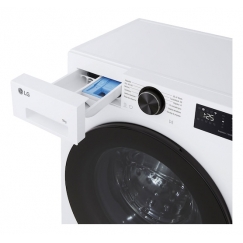 LG Series 500 F2X50S9TLB skalbimo mašina Pakraunama per priekį 9 kg 1170 RPM Balta