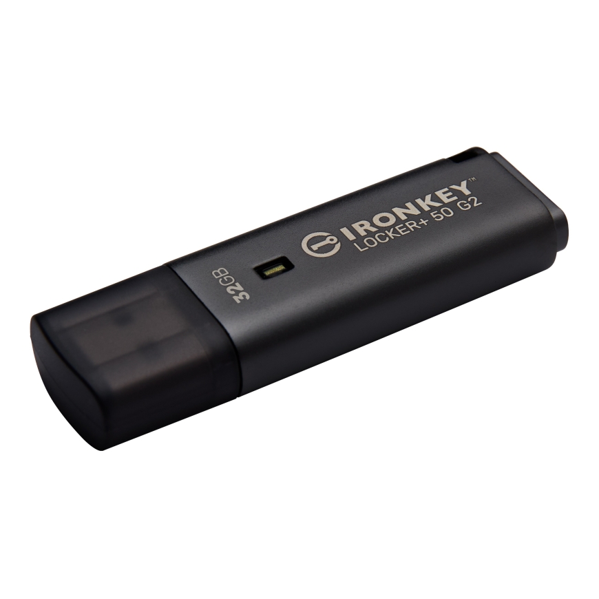 Kingston Technology IronKey 32GB Locker Plus 50 G2, FIPS 197, AES-256 – 3