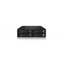 ICY BOX IB-2242SSK 13.3 cm (5.25") Storage drive tray Black ICY BOX IB-2242SSK 13.3 cm (5.25") Storage drive tray Black