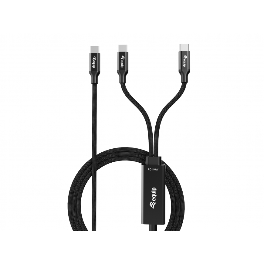 Equip 128895 USB-kaapeli USB 2.0 1,5 m USB C 2 x USB C Musta – 2