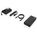 Lenovo 40AS0090EU док-станция для ноутбука Проводная USB 3.2 Gen 1 (3.1 Gen 1) Type-C Черный