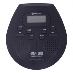 Denver DMP-395B Musta Kannettava CD-soitin