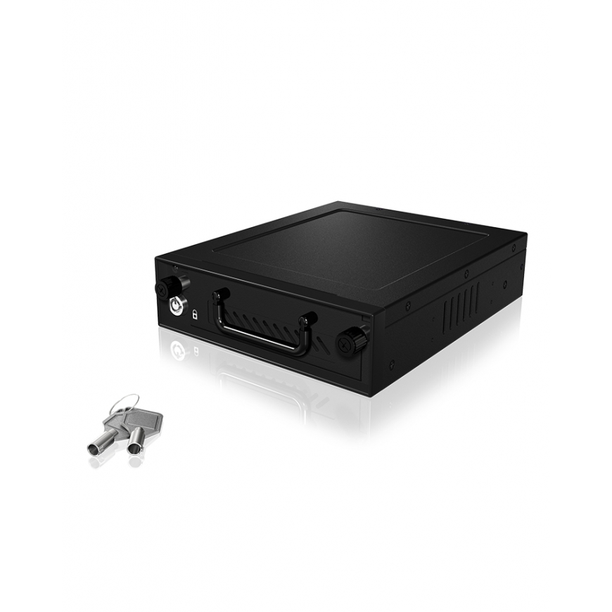 ICY BOX IB-148SSK-B 13,3 cm (5.25") Tallennusaseman alusta Musta – 2